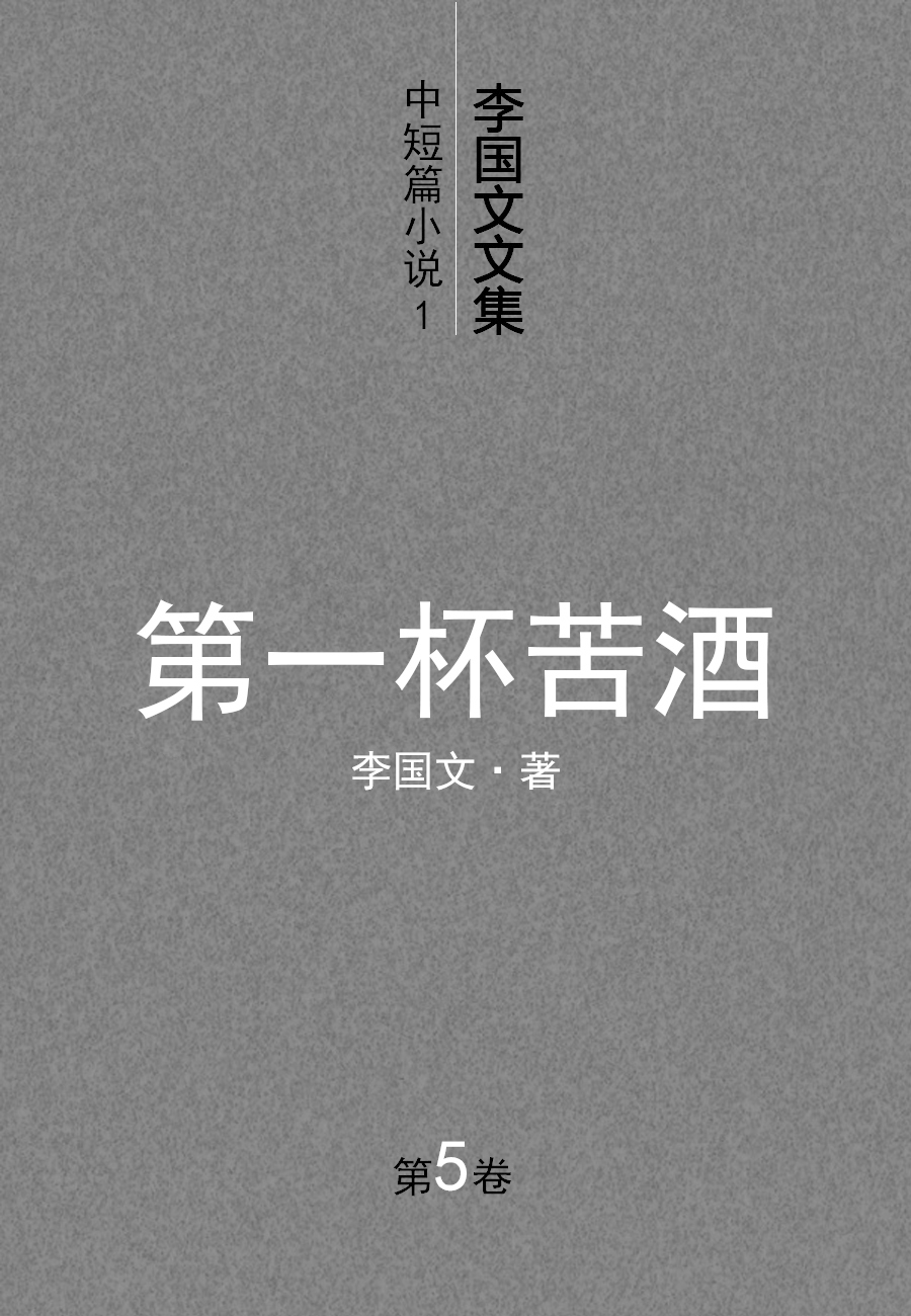 李国文文集.5.中短篇小说.1.第一杯苦酒