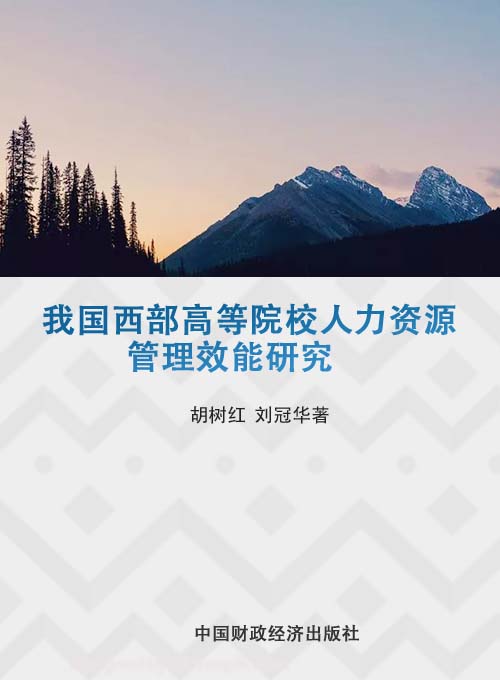 我国西部高等院校人力资源管理效能研究——以内蒙古高校为例
